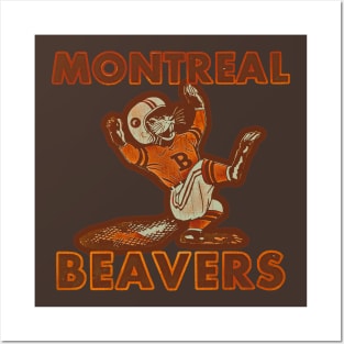 Montreal Beavers Football Posters and Art